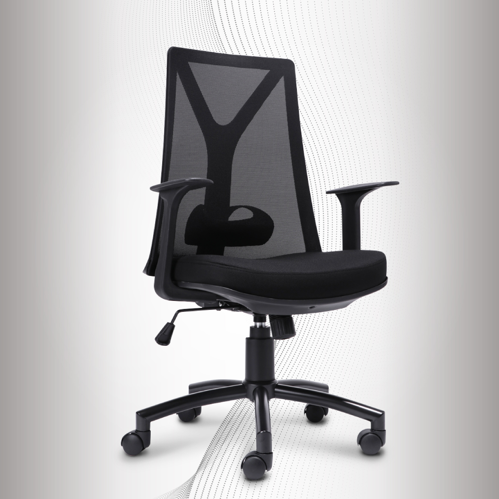 IDEA-Y型全網椅背高透氣電腦椅-PU靜音滑輪 product image 1