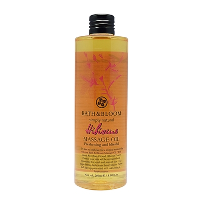 Bath & Bloom 扶桑花臉部及身體按摩油 260ml