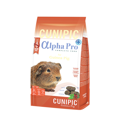 【西班牙CUNIPIC】頂級專業照護系列-無穀天竺鼠飼料1.75KG x2包