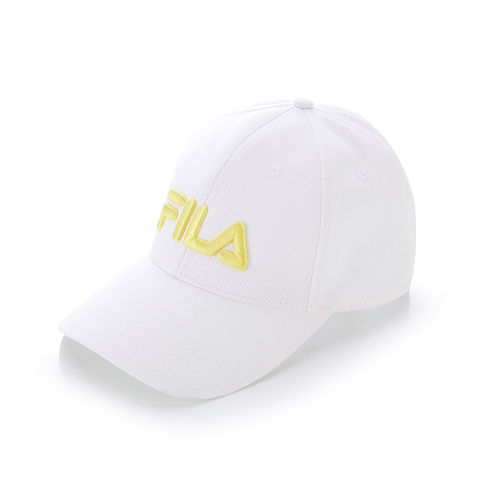 FILA 經典款六片帽-黃 HTT-1002-YE