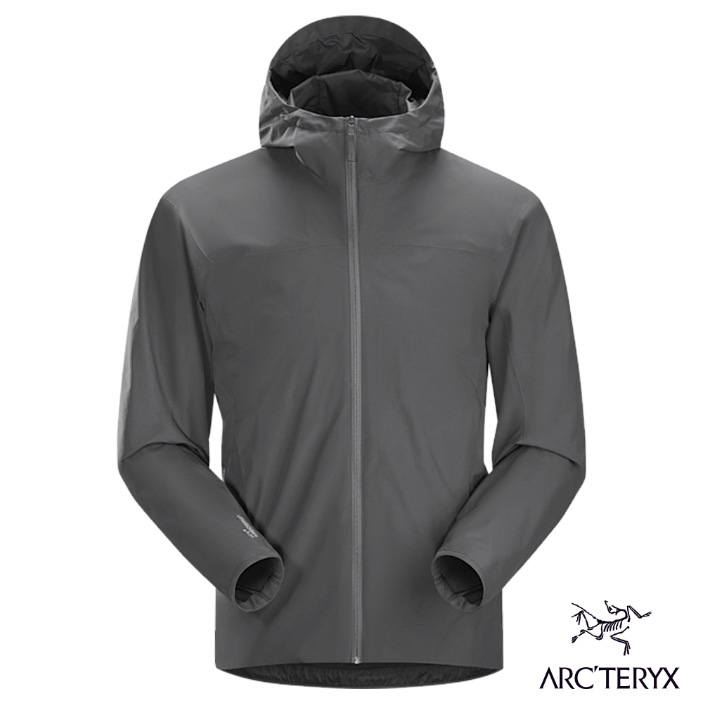 Arcteryx 24系列 男 Solano軟殼 防風 透氣 刷毛外套 機長灰