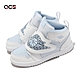 Nike 童鞋 Sky Jordan 1 TD 小童 幼童 白 藍 魔鬼氈 喬丹 皮革 休閒鞋 小朋友 BQ7196-411 product thumbnail 1