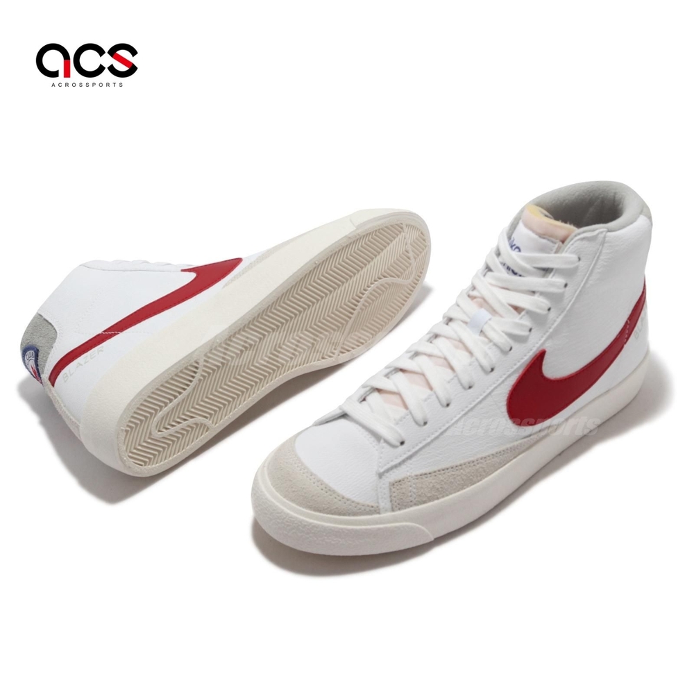 Nike 休閒鞋Blazer Mid 77 運動男女鞋經典款皮革鞋面麂皮情侶穿搭舒適