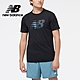 [New Balance]Dry吸濕排汗透氣網眼短袖上衣_男性_黑色_MT21197SGD product thumbnail 1