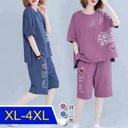 [韓國K.W.]超級顯瘦休閒運動套裝(涼感/小香風/二件套/輕薄/短袖)