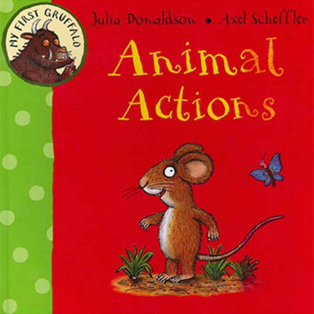 My First Gruffalo：Animal Actions 古肥玀學習書-動物動作