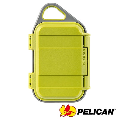 美國 PELICAN G10 GOCASE 微型防水氣密箱-(萊姆綠)