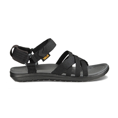 TEVA Sanborn Sandal 經典緹花織帶涼鞋 黑色 女