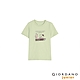 GIORDANO 童裝可愛動物印花短袖T恤 - 11 青瓷綠 product thumbnail 1