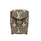 二手品 Louis Vuitton Tiny 壓花全皮斜揹/後背包(M80738-斑鳩米色) product thumbnail 1