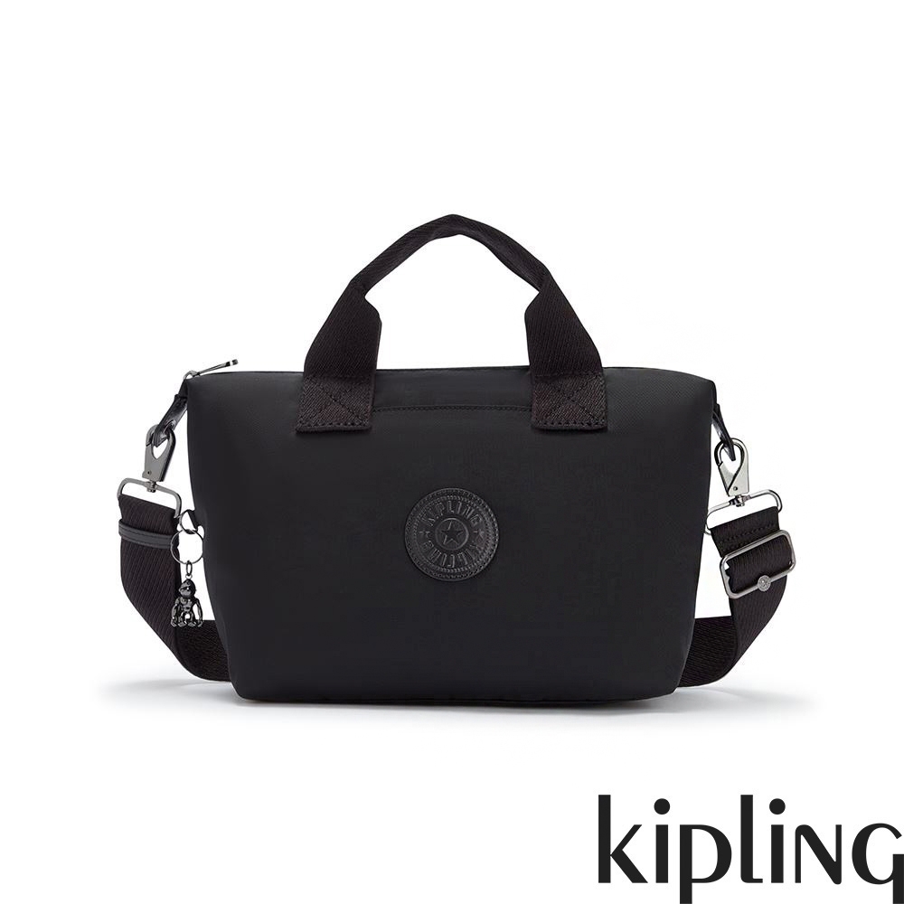Kipling 極致低調黑簡約手提肩背托特包-KALA MINI