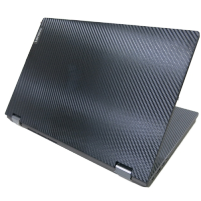 EZstick Lenovo IdeaPad C340 15IML 黑色立體紋機身貼