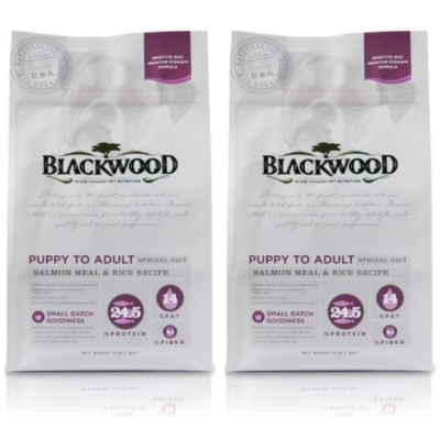 BlackWood 柏萊富 腸胃保健(鮭肉+米)全齡犬糧 5磅 2包