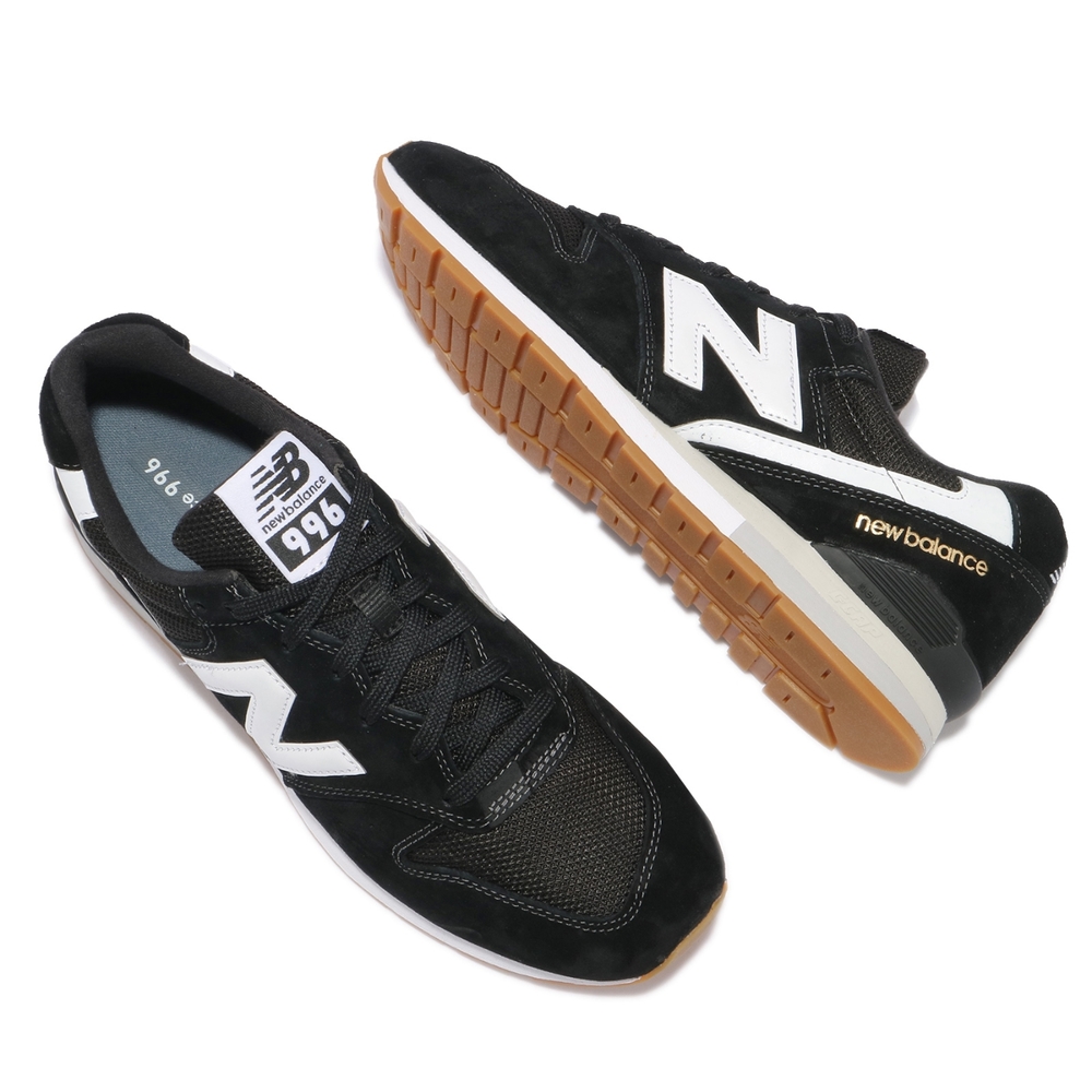 New Balance 休閒鞋 996 復古 男女鞋 紐巴倫 基本款 麂皮 穿搭推薦 情侶 黑 白 CM996CPGD | 休閒鞋 |  Yahoo奇摩購物中心