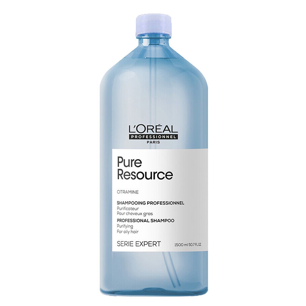 *LOREAL萊雅 絲漾博水楊酸控油洗髮精1500ml(附壓頭)