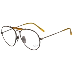 RAY BAN 鈦框 光學眼鏡(槍色)RB7187D