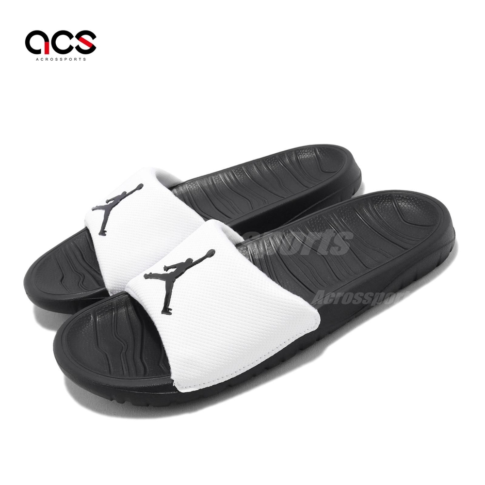 Nike 拖鞋 Jordan Break Slide GS 女鞋 大童鞋 黑 白 一片拖 喬丹 運動拖鞋 CD5472-100