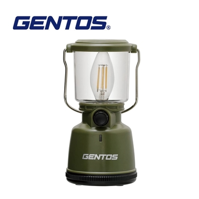 Gentos Explorer 鎢絲暖黃光露營燈- 400流明 IPX4(EX-400F)
