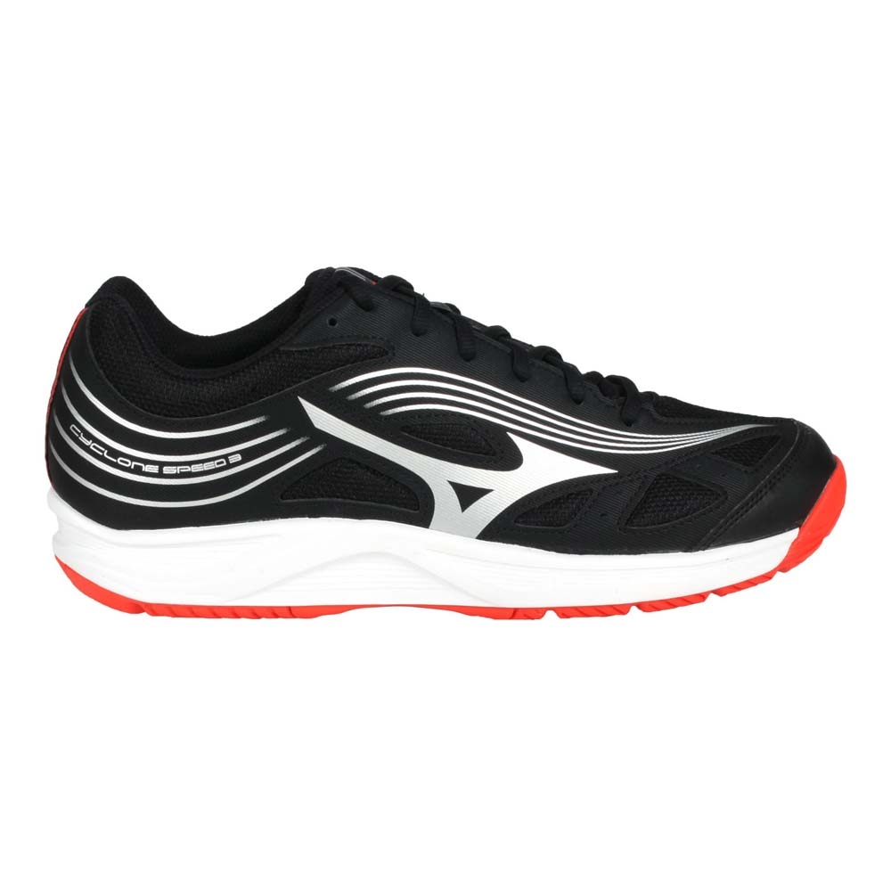 MIZUNO CYCLONE SPEED 3 男排球鞋-運動 訓練 美津濃 V1GA218005 黑銀