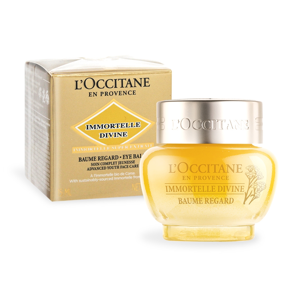 L'OCCITANE 歐舒丹 蠟菊賦活濃萃眼霜15ml-百貨公司貨