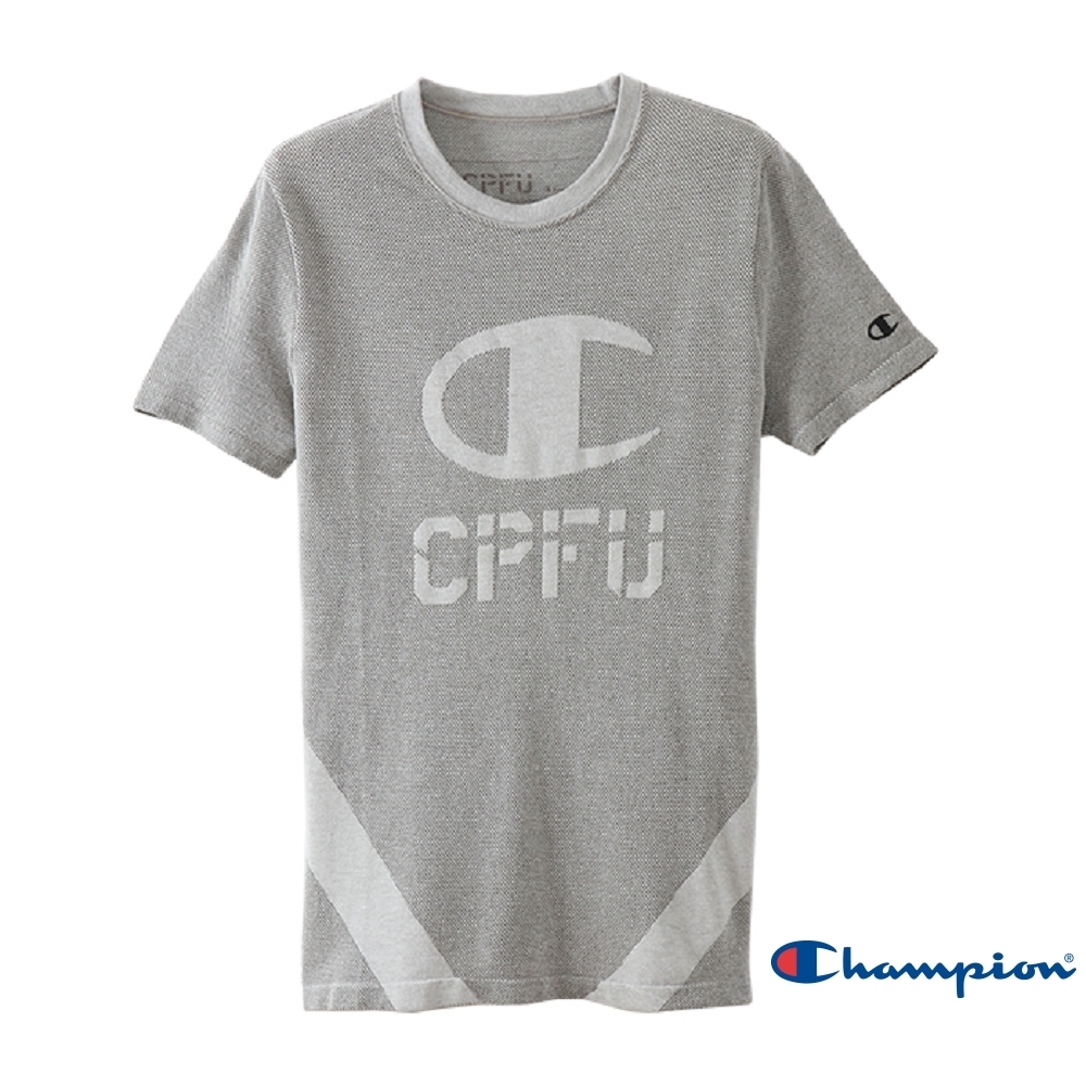 Champion CPFU大C 短袖T恤 灰綠
