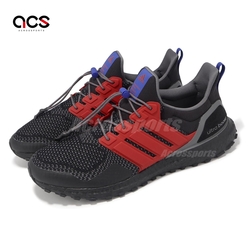 adidas 慢跑鞋 Ultraboost 1 ATR 男鞋 黑 紅 Boost 緩震 輪胎大底 襪套 愛迪達 ID9641