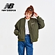 【New Balance】 抓皺設計飛行外套_女性_墨綠色_WJ33507KOU product thumbnail 1