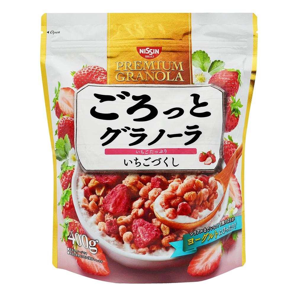 日清草莓早餐麥片 400g 麥片 燕麥片 燕麥奶 Yahoo奇摩購物中心