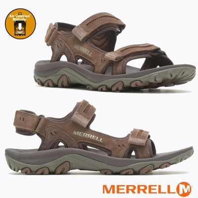 【MERRELL】男 HUNTINGTON LTR CONVERT 戶外水陸兩用涼鞋.海灘鞋_ML036845 咖啡色