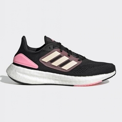 adidas 慢跑鞋 女鞋 運動鞋 緩震 PUREBOOST 22 W 黑粉 HQ8581