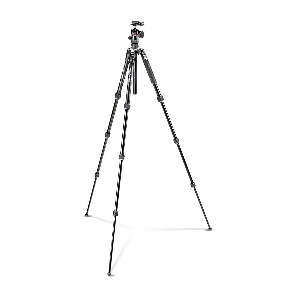 Manfrotto Befree ADV 腳架雲台套組(旋鈕)-黑色MKBFRTA4BK-BH | 中型腳