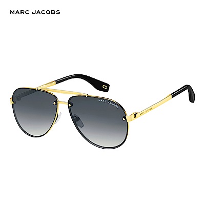 Marc Jacobs- MARC 317/S 都會帥氣飛官太陽眼鏡 黑色