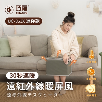 【巧福】遠紅外線暖屏風迷你款 UC-863X (護膝/暖腳/保暖)