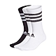 ADIDAS 男襪子-三雙入-長襪 運動 訓練 愛迪達 GP3543 黑白銀 product thumbnail 1