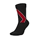 Nike 襪子 Jordan Legacy 黑 紅 吸濕快乾 喬丹 中筒襪 男女款 運動 SX7303-010 product thumbnail 1