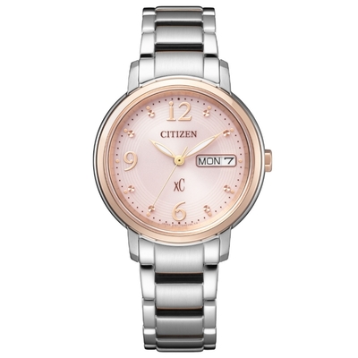 CITIZEN XC 知性風采光動能腕錶EW2425-57W