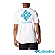 Columbia 哥倫比亞 男款- UPF50快排短袖上衣-白色 UAE08010WT / SS22 product thumbnail 1