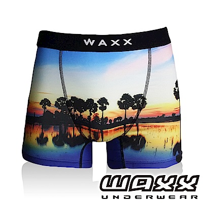 WAXX熱浪系列-日不落運動快乾型男四角褲