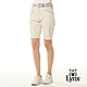 【Lynx Golf】女款日本進口布料吸排抗UV功能素面款造型拉鍊口袋褲口開杈設計直筒五分褲(二色) product thumbnail 10