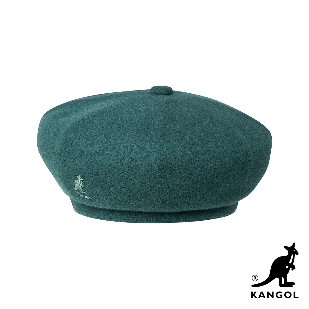 KANGOL-WOOL JAX貝蕾帽-湖綠色