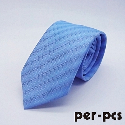 per-pcs 英式優雅織紋質感領帶_迷霧藍(PW3012)