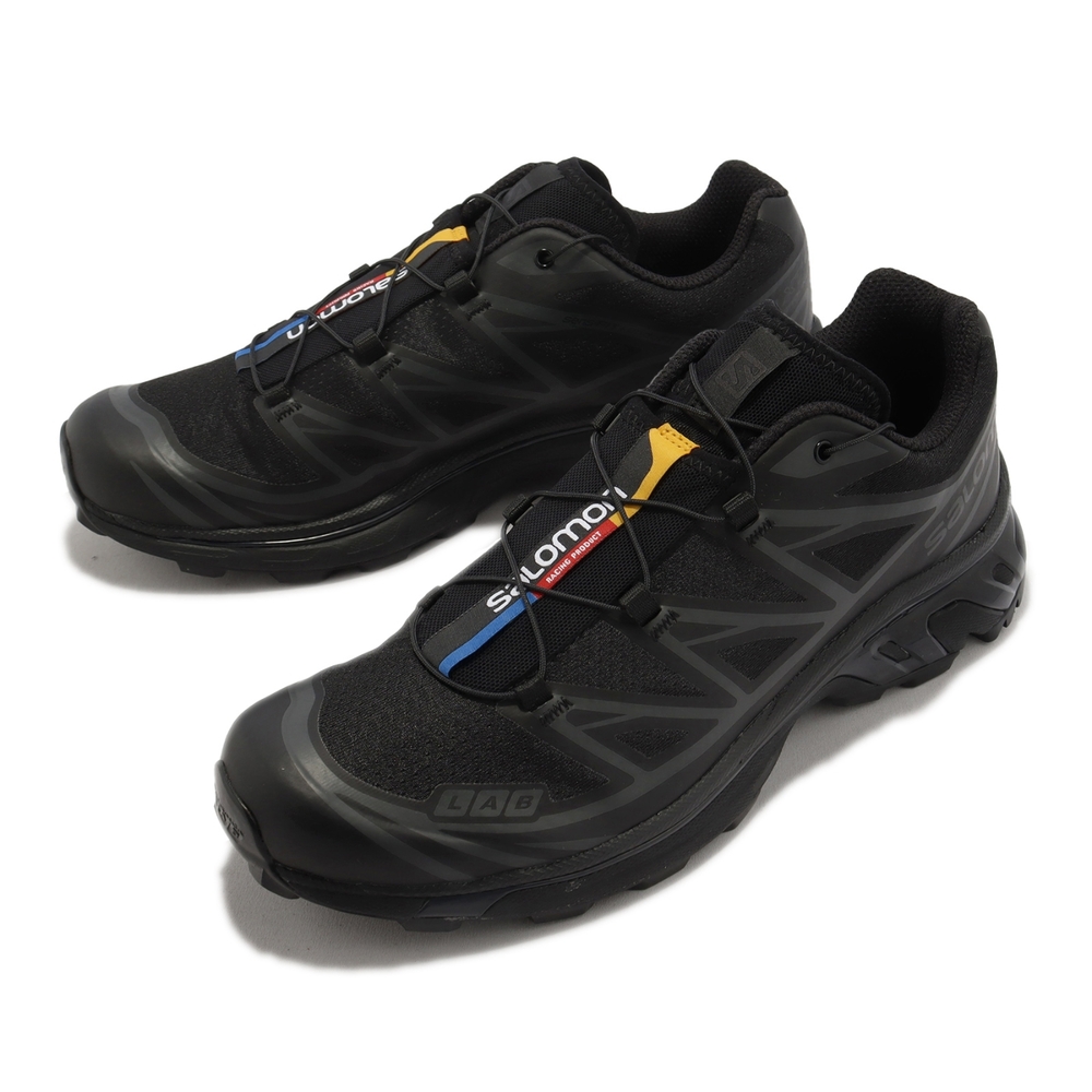 SALOMON XT-6 black 25cm US7 ブラック - スニーカー