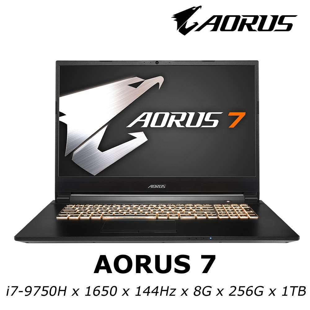 技嘉 AORUS 7 電競筆電 i7-9750H / GTX1650電競筆電