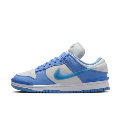 NIKE DUNK LOW TWIST 女休閒運動鞋-灰藍-DZ2794002