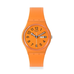 Swatch Gent 原創系列手錶 TRENDY LINES IN SIENNA (34mm) 男錶 女錶 手錶 瑞士錶 錶