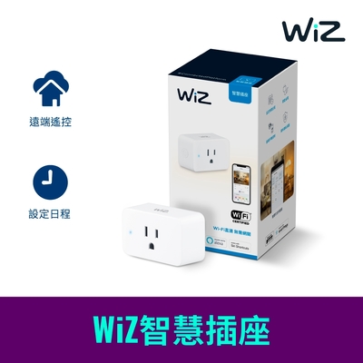 Philips 飛利浦 Wi-Fi WiZ 智慧照明 智慧插座(PW05N)