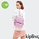 『猴子包』Kipling 溫柔櫻花粉紫色拉鍊掀蓋後背包-CITY PACK MINI product thumbnail 1