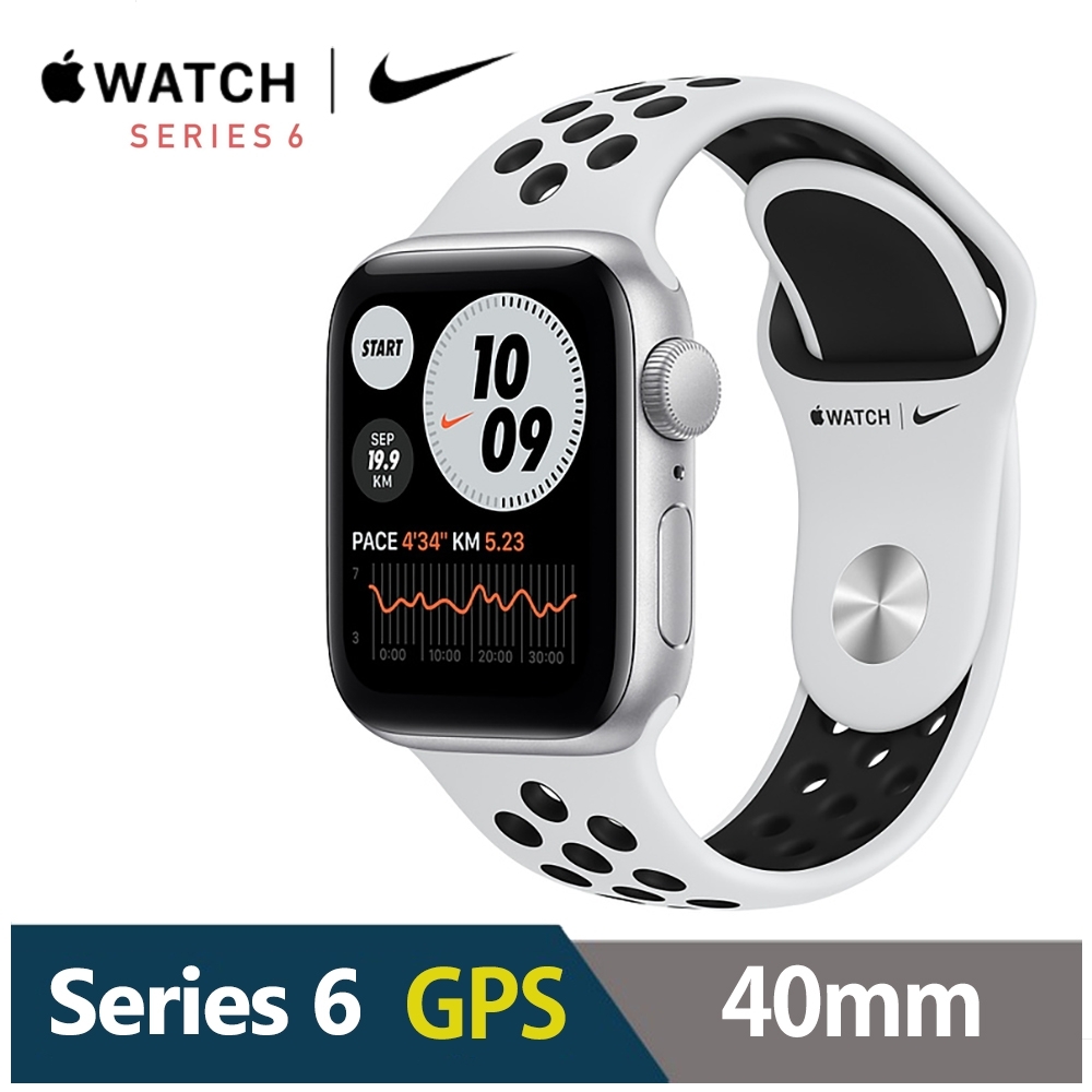 Apple Watch Nike+S6 40mm 鋁金屬錶殼配Nike運動錶帶(GPS) product image 1