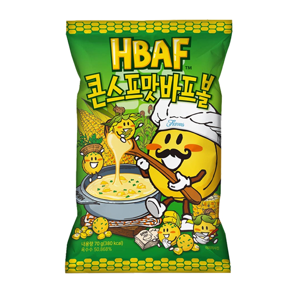 HBAF 玉米濃湯風味球(70g)