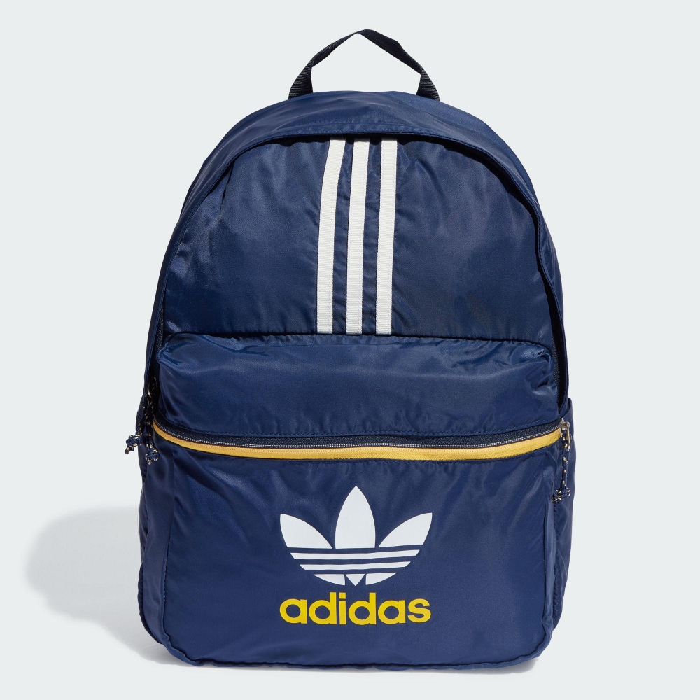 adidas 後背包 運動包 書包 旅行包 登山包 三葉草 藍 IL4833